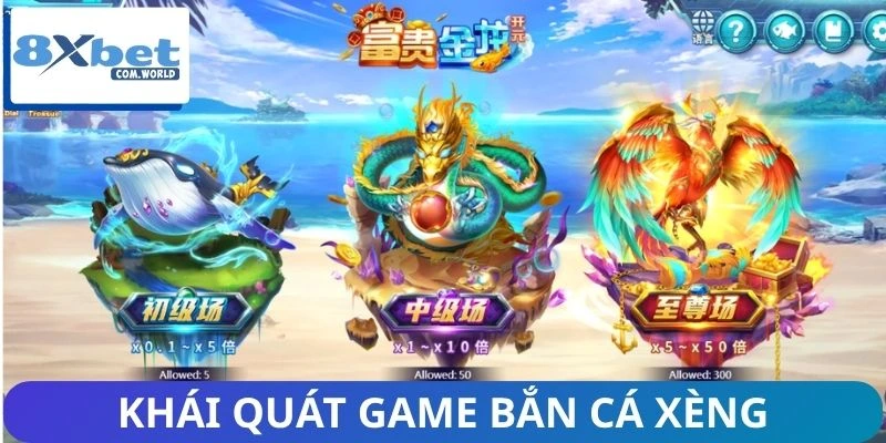 Chinh Phục Game Bắn Cá Xèng 8XBET Và Kỹ Năng Cần Biết 1 Sơ lược bắn cá xèng