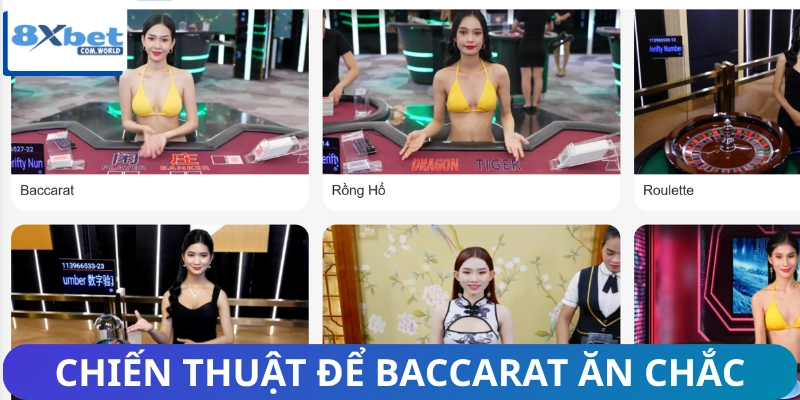 Chiến thuật để chơi baccarat