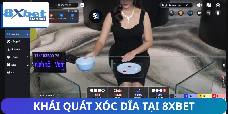 Sơ lược Xóc đĩa tại 8XBET