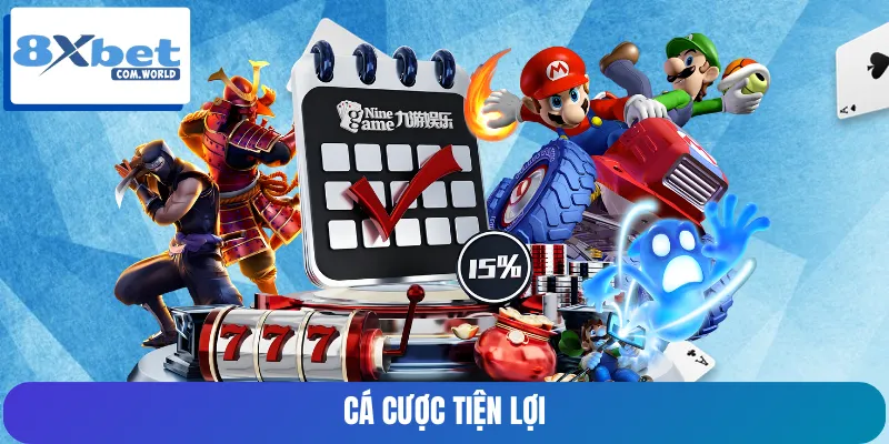 Cá cược siêu tiện với mobile nhỏ gọn