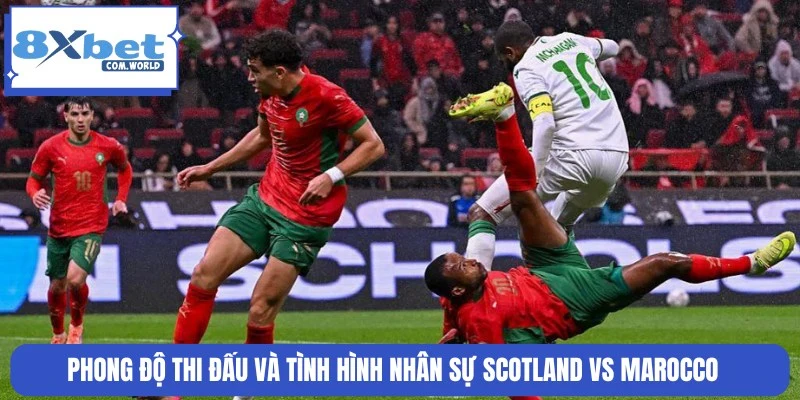 Soi Kèo Scotland Vs Marocco World Cup 05:00 20/06 8XBET 1 Dữ liệu chấn thương, phong độ gần đây Scotland vs Marocco